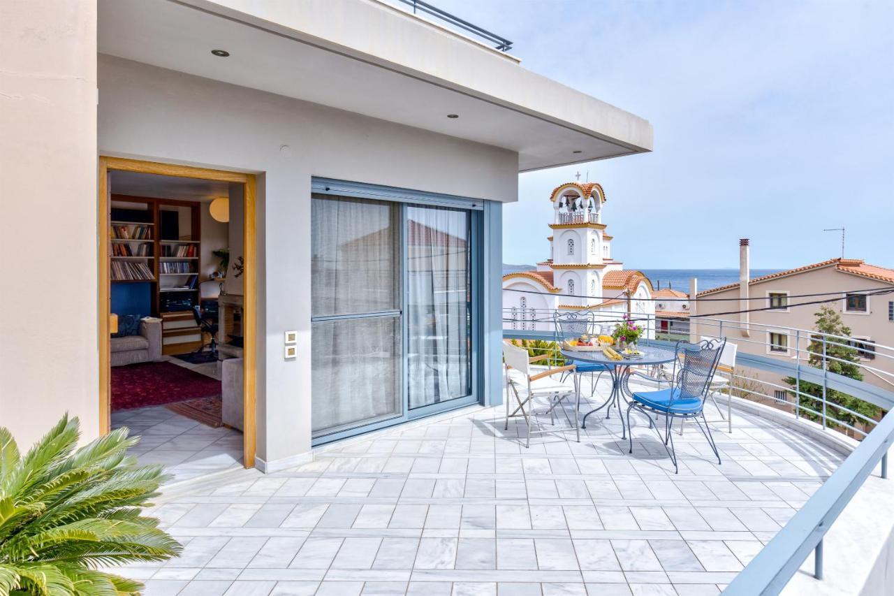 Monemvasia Modern Flat With Panoramic Sea View Zewnętrze zdjęcie