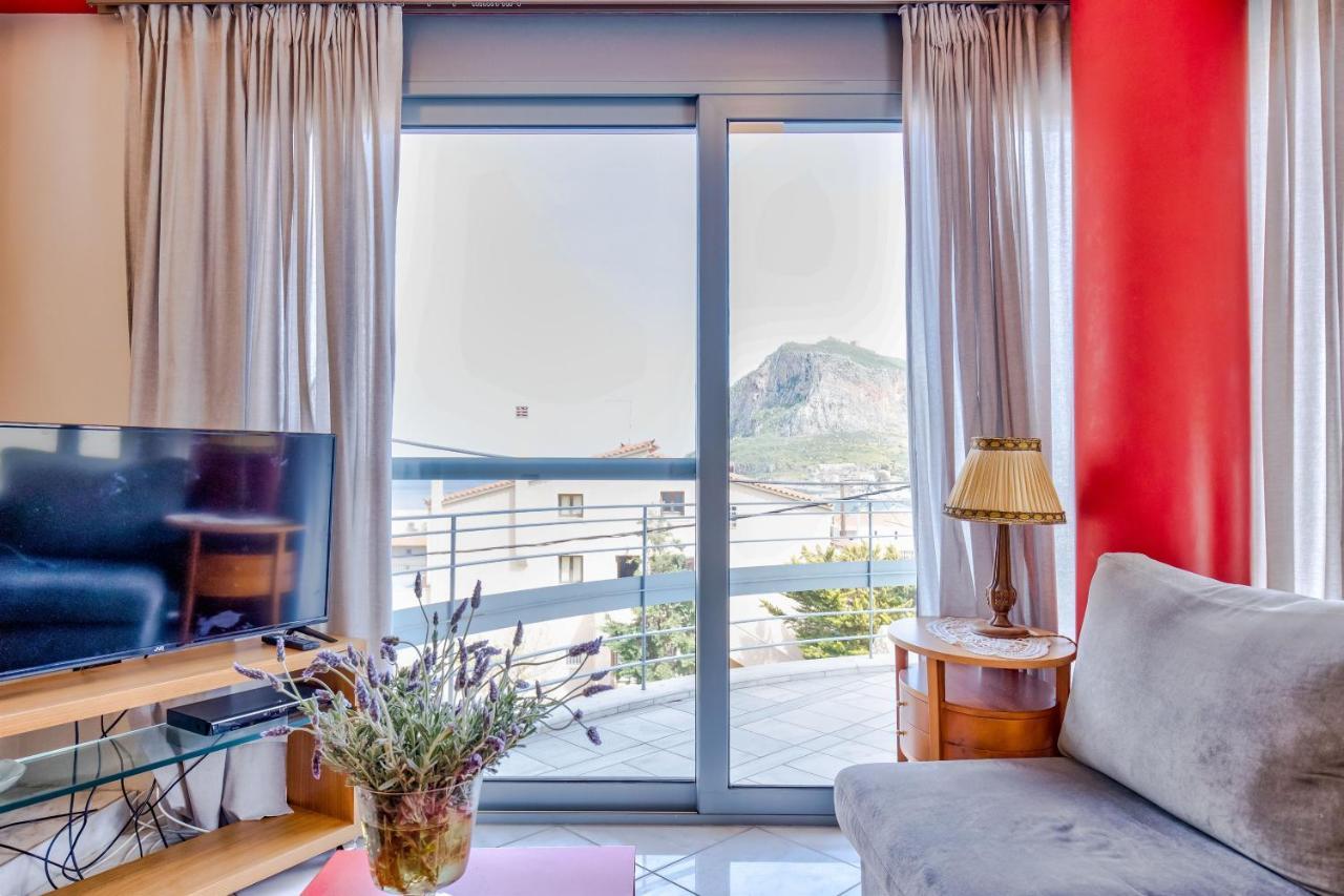 Monemvasia Modern Flat With Panoramic Sea View Zewnętrze zdjęcie